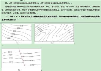 煤礦礦井地質(zhì)知識試題庫