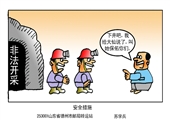 安全措施 蘇學(xué)兵畫