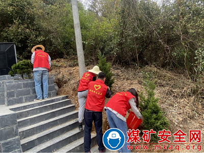 塔坊鎮(zhèn)：“志愿紅”為革命烈士墓增添 “長青柏”